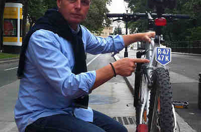 Fahrrad Nummerntaferl | ©: Luke undToni Mahdalik Fahrrad Nummerntaferl | ©: Luke undToni Mahdalik