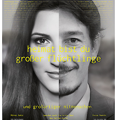 Heimat bist du gro§er Flüchtlinge und großartiger Mitmenschen