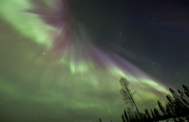 Nordlichter Bilder vom C-Flare aus Mittelschweden am 17/18.03.2015 | ©: Serian T. Kallweit