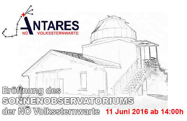 ANTARES Sonnenobservatorium ANTARES Sonnenobservatorium