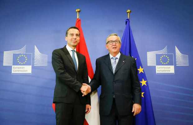 Bundeskanzler Kern in Brüssel Bundeskanzler Kern in Brüssel