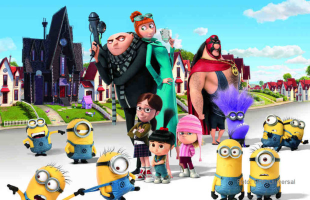 Ich - Einfach unverbesserlich 2 Ich - Einfach unverbesserlich 2 - mit dem Ex-Schurken Gru, dessen munteren drei Töchtern, Agentin Lucy Wilde und den knuddeligen Minions | Foto: ORF/Universal