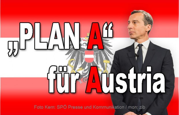 Kern Plan A Bundeskanzler Christian Kern präsentiert seinen "Plan A"