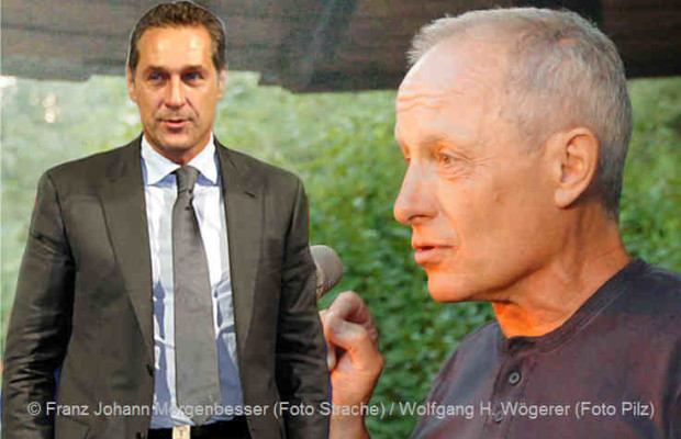 Strache und Pilz HC. Strache und Peter Pilz | Fotos © Franz Johann Morgenbesser (Strache) / Wolfgang H. Wögerer (Pilz)