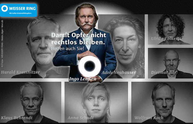 TV-Rechtsanwalt Ingo Lenßen wirbt nun auch für den WEISSEN RING TV-Rechtsanwalt Ingo Lenßen wirbt nun auch für den WEISSEN RING