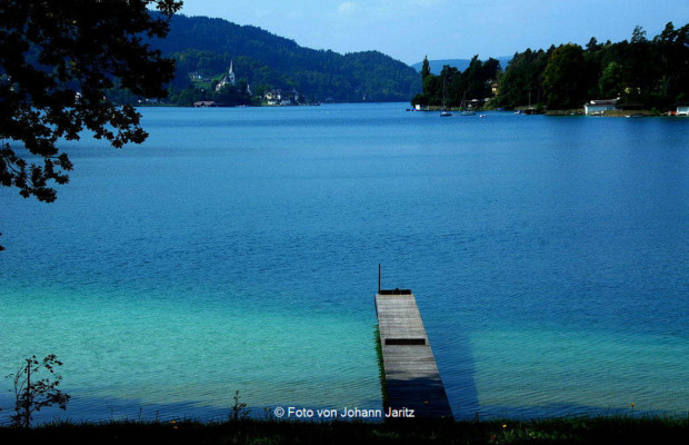 Blick auf Maria Wörth Blick auf Maria Wörth