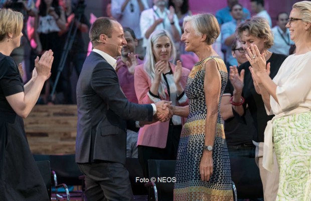Matthias Strolz und Irmgard Griss Matthias Strolz und Irmgard Griss