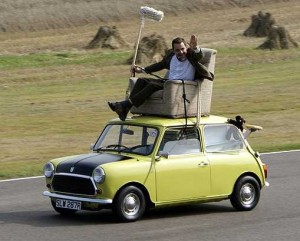 Mr. Bean AUF seinem Mini - lustiger als die Polizei erlaubt! | ©: Nathan Wong
