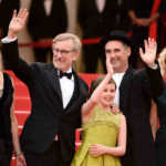 v.l.n.r. Kate Capshaw, Steven Spielberg, Ruby Barnhill, Mark Rylance und Claire van Kampen bei der Weltpremiere von BFG - BIG FRIENDLY GIANT auf dem Cannes Film Festival | © 2016 Constantin Film Verleih GmbH