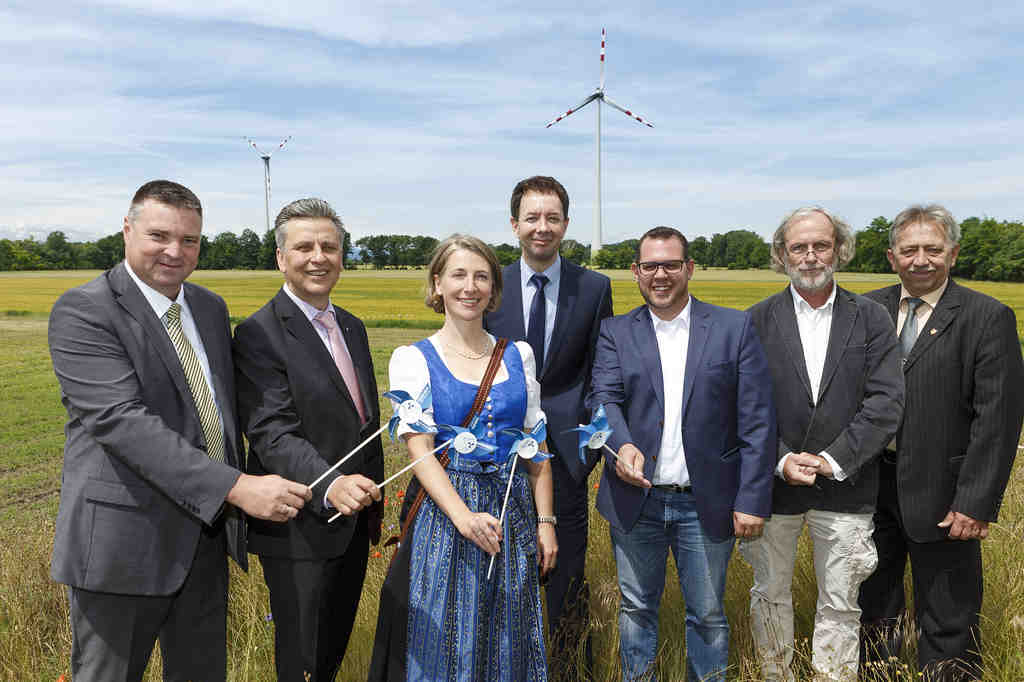 Eröffnung Windpark Pottendorf