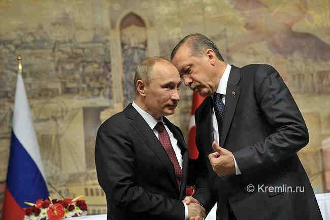 Wladimir Putin und Recep Tayyip Erdogan