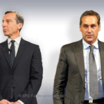 Bundeskanzler Christian Kern und HC. Strache | Foto Kern: SPÖ Presse und Kommunikation Lizenz / Quelle / Foto Strache: Franz Johann Morgenbesser Lizenz / Quelle / mon: zib