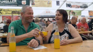 Günter beim Zeltfest - so gehts doch auch! | Foto: ORF