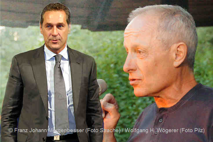 HC. Strache und Peter Pilz | Fotos © Franz Johann Morgenbesser (Strache) / Wolfgang H. Wögerer (Pilz)