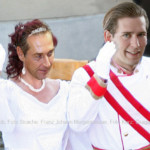 Das neue Traumpaar der österr. Politik? Stimmen-Kaiser Sebastian I und seine blaublütige Braut | © Mon: zib, Foto Strache: Franz Johann Morgenbesser, Foto Kurz: Dragan Tatic