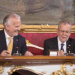 Der neue Bundesminister für Justiz, Josef Moser bei der Angelobung | Foto: Carina KARLOVITS / © u. zvg. 2017 Österreichische Präsidentschaftskanzlei