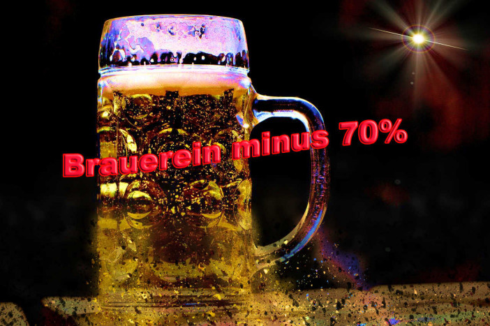 brauerei minus 70%