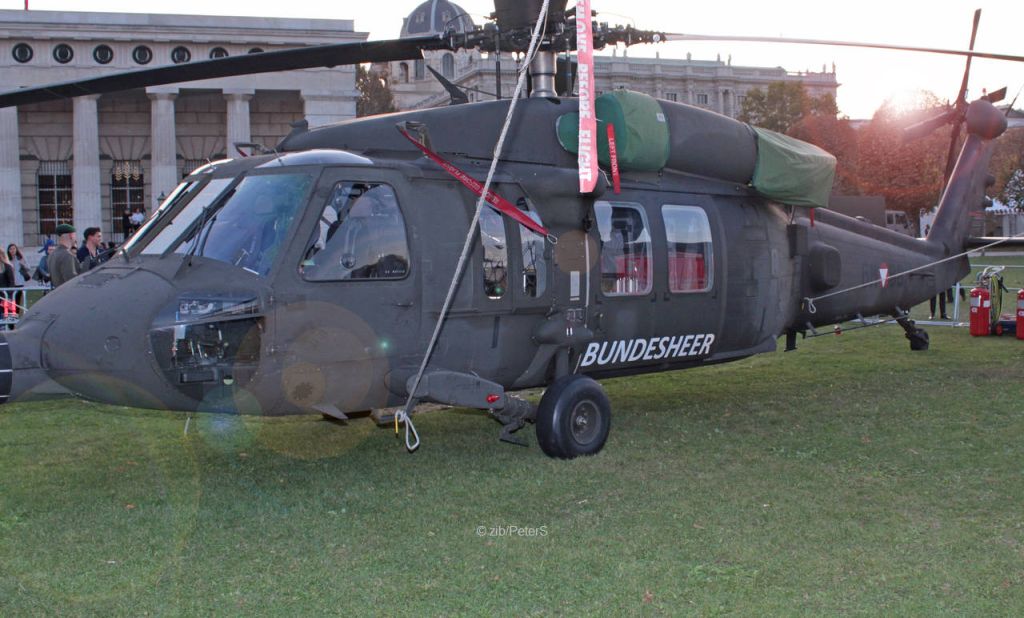 Black Hawk Bundesheer Hubschrauber