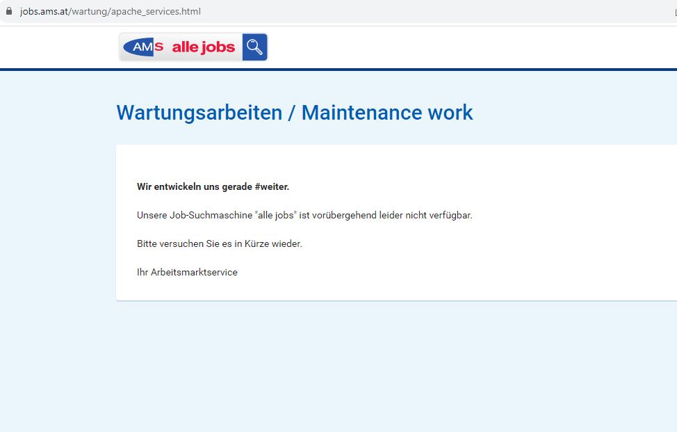 AMS Job-Suchmaschine "jobs.ams.at"