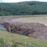 Hochwasser 09 2024: Rückhaltebecken Fahrafeld