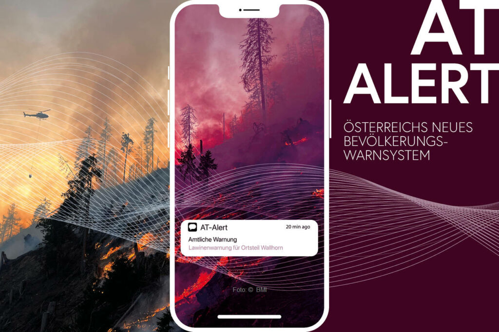 AT-Alert: Sirenen-Probelauf auch am Handy