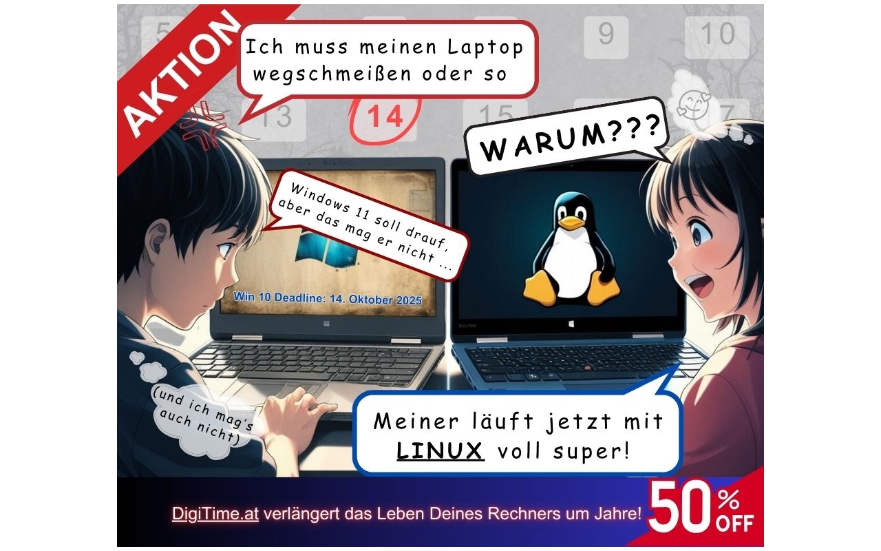 Aktion 2025 Linux statt Windows