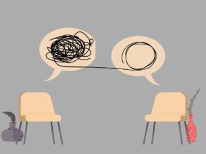 Pensionist beim Arzt im Wartezimmer mit Nervenzusammenbruch und Suizidgedanken, keiner half