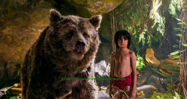 Mogli (Neel Sethi) lernt Balu kennen | © Foto: ORF/Disney/©2015 Disney Enterprises. The Jungle Book