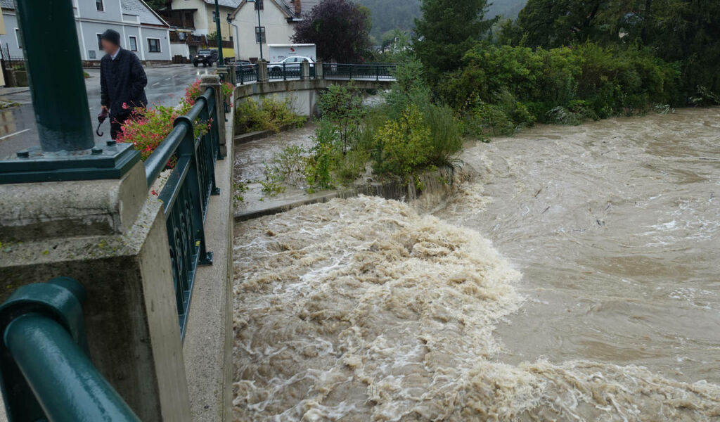 Hochwasser 09 2024: Weissenbach 15.09.2024 | Foto: HH Hochwasser 09 2024: Weissenbach