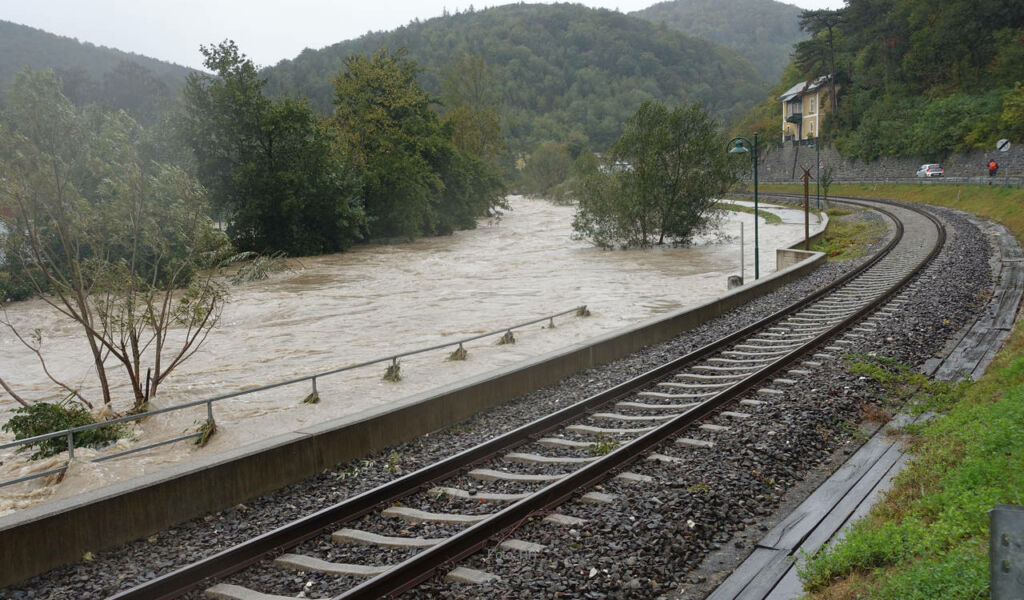 Hochwasser 09 2024: Weissenbach 15.09.2024 | Foto: HH Hochwasser 09 2024: Weissenbach