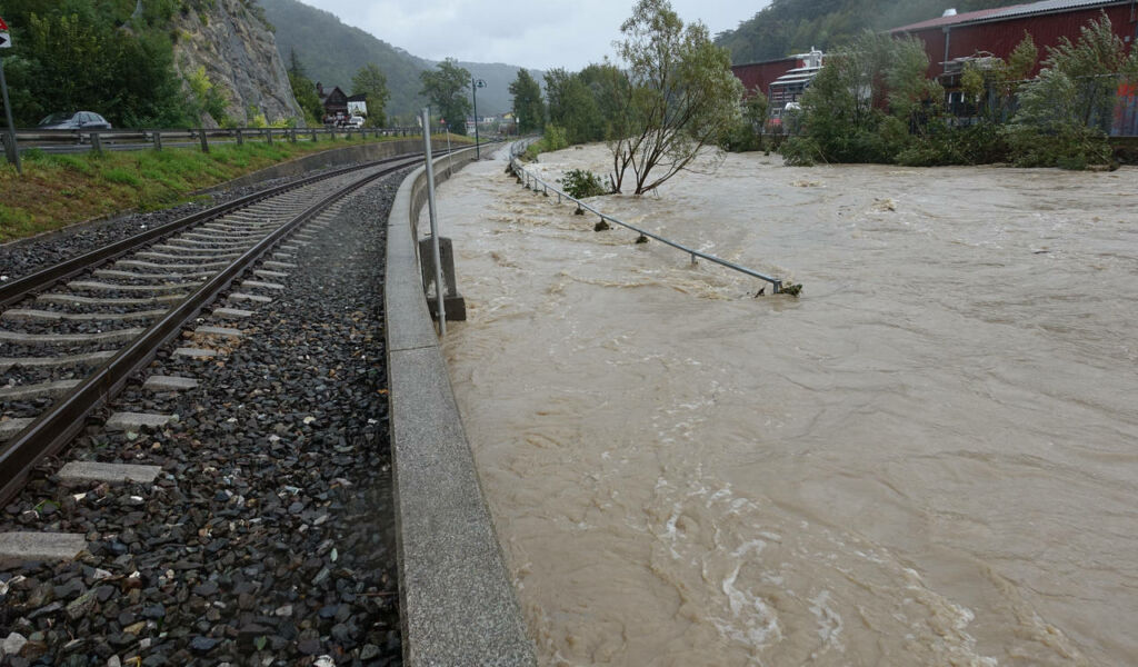 Hochwasser 09 2024: Weissenbach 15.09.2024 | Foto: HH Hochwasser 09 2024: Weissenbach